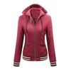 Women's Baseball Jersey Cotton Coat Loose Stand Collar Zipper Flight Jacket Thickened European American Style Autumn Winter Fashion