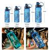 1.1/1.5/2/ 3L Large Capacity Water Bottle with Filter BPA Free Plastic Portable Outdoor Sports Bicycle Water Bottle Fitness Jug