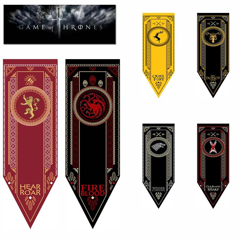 Authentic Game Of Thrones Got House Sigil Tournament Banner Flag Poster Decal