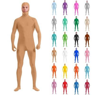Combinaison Zentai Cosplay Justaucorps Combinaison Complète Combinaison Écran Vert Costumes d'Halloween