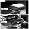 Gear Shift Knob Head Sticker Cover Trim For Geely New Tugella / Xingyue FY11    Carbon Fiber Interior Accessories