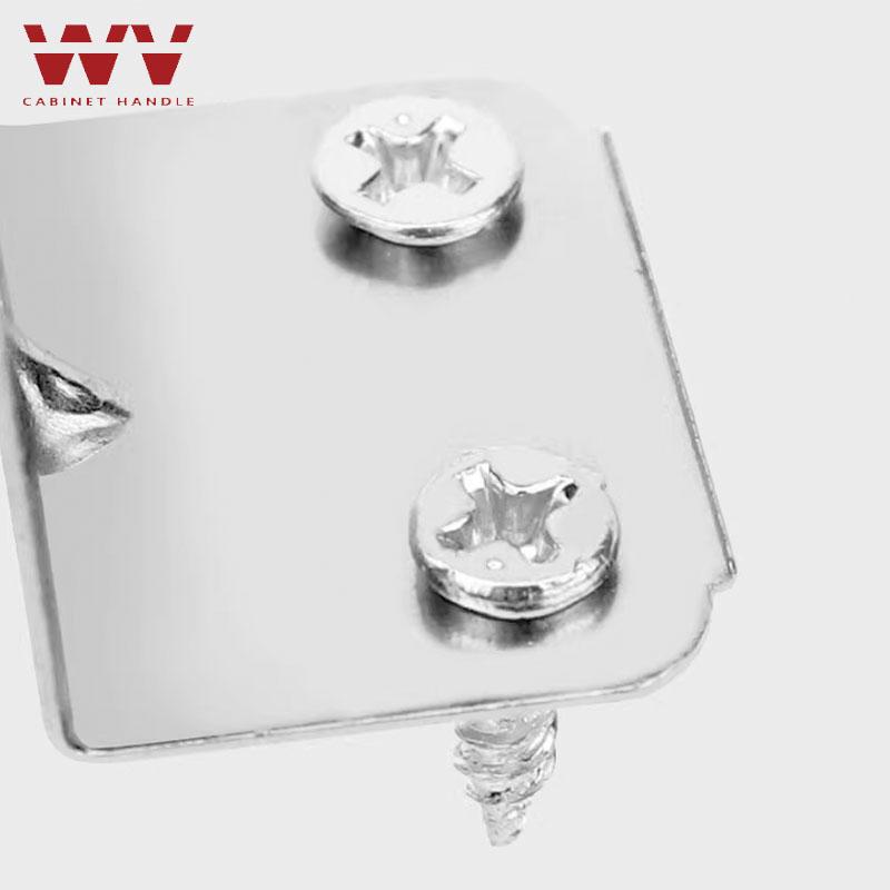 10-50pcs Stainless Steel L-Shaped Corner Code 90 Degree Laminated Furniture Plate Hardware Right Angle Bracket Cabinets Small