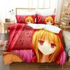 Anime The Pet Girl of Sakurasou Mashiro Shiina Bedding Set Boys Girls Twin Queen King Size Duvet Cover Pillowcase Bed boys Adult