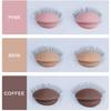 3Pairs/Set Replacement False Eyelash Extension Practice Head Model Silicone Removable Eyelids Tattoo Training Eyes Mannequin