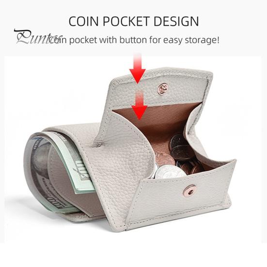 Women Wallet RFID Blocking Card Holder Japanese Style Mini Wallet Faux Leather Compact Card Organizer with Multi Card Slots