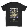 Katarsis Lituania Banda Musicale Magliette da Uomo Divertenti T-shirt a Manica Corta Girocollo Cotone Taglie Forti Abbigliamento