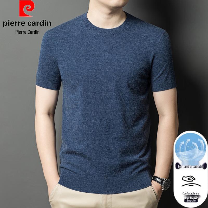 

Pierre Cardin Men s Breathable Crew Neck Short Sleeve T-Shirt 3XL