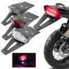 LED Brake Rear Stop Plate Holder Lights Universal for Motorbikes Bike Accessories