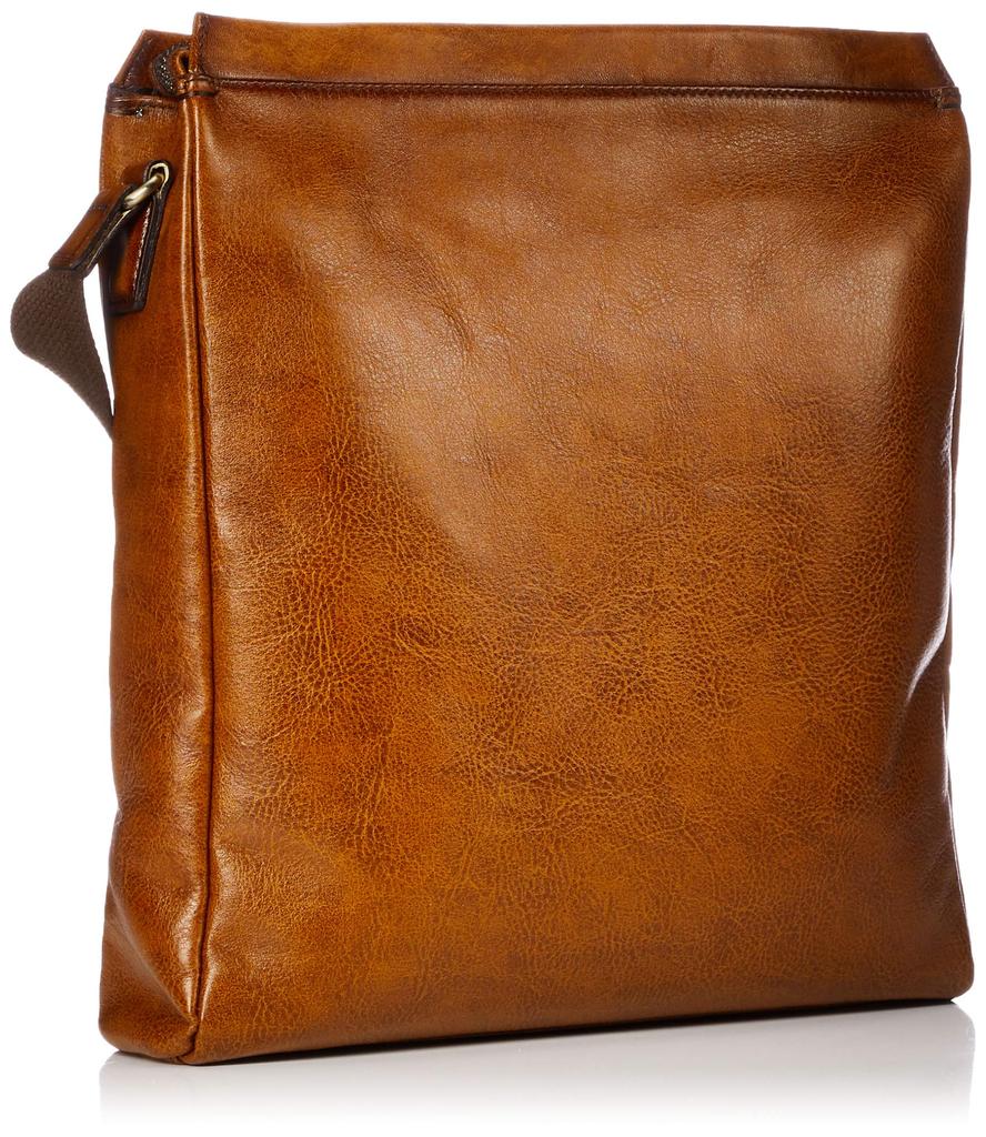 Shoulder Bag Made in Japan Cowhide Archaic 71862 Brown [L'Homme Presse]