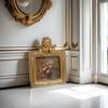 Gold Square Relief European Resin Picture Frame French Classical Wall Decoration Hanging Picture Frame Table Light Luxury