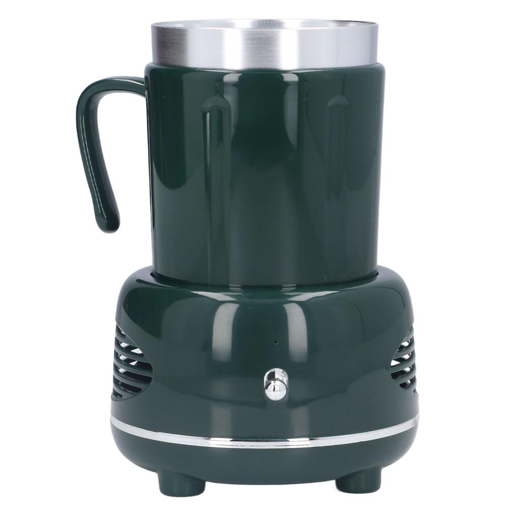 Cooler Warmer Cup Fast Cooling Heating Easy Control Curved Handle Nonslip Pads Coffee Warmer for