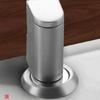 Floor Mounted Door Stop Anticollision Magnetic Door Stoppers Adjustable Bedroom Door Stop Wall Protector Door Accessories