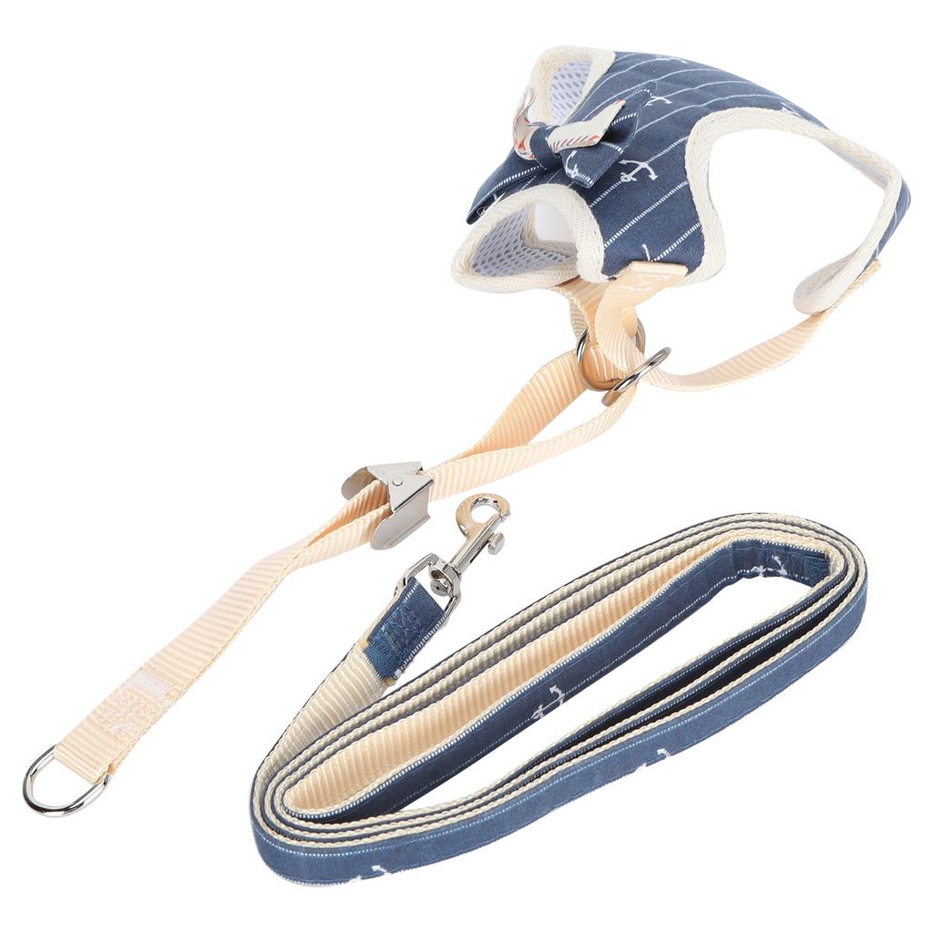 Breathable Cat Vest Harness with Adjustable Leash Pet EscapeProof Walking Vest Strap