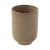 Karesansui Rust Brown Japanese Food Traditional Tea Cup Approx. 250ml Diameter Approx. 6 X 9cm Mino Ware Mino Pottery Japanese Food Cafe Plate Inn