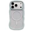 Wave Magnetic Two-in-One iPhone 17 Case - Compatible with Apple 16/17 Air, Transparent, Fit for Cross-border 14/13 Models.