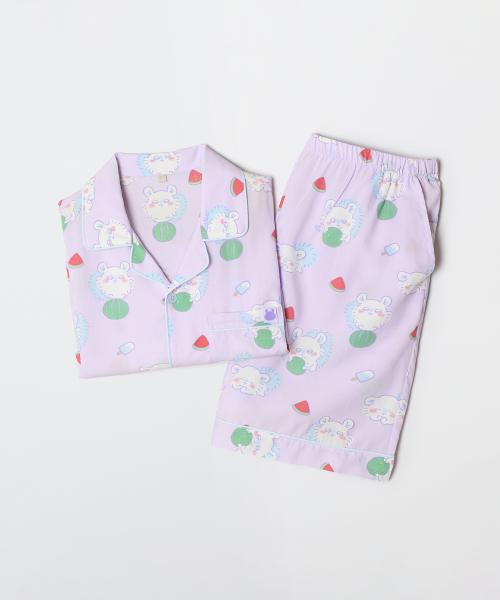 

[SPAO] Monjakgwi Something Small & Cute Summer Short Sleeve Pajamas SPPPG25U05 [Shipped from Korea] 100% Authentic Purple - S