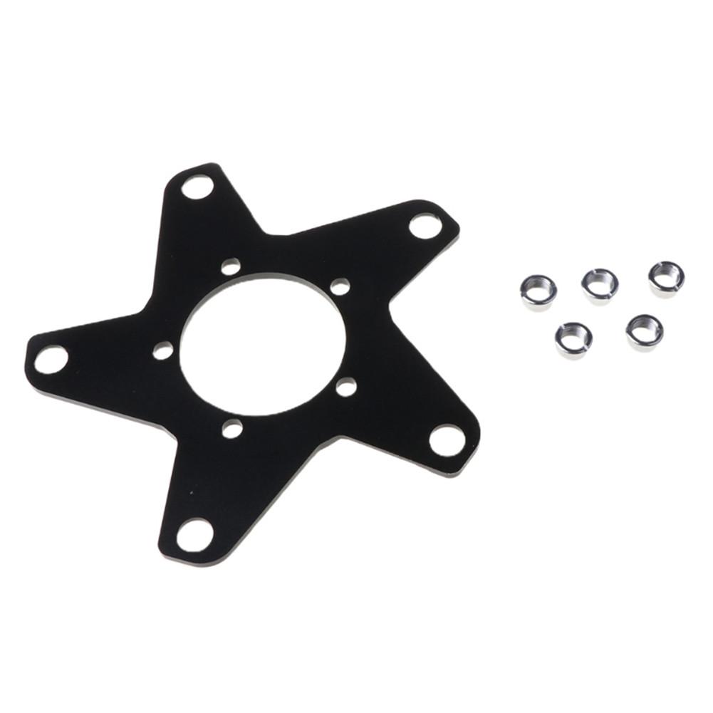 104bcd 130bcd Chain Ring Adapter 4 Claws 5 Claws High Hardness Aluminum Alloy Bicycle Mid Motor Accessories