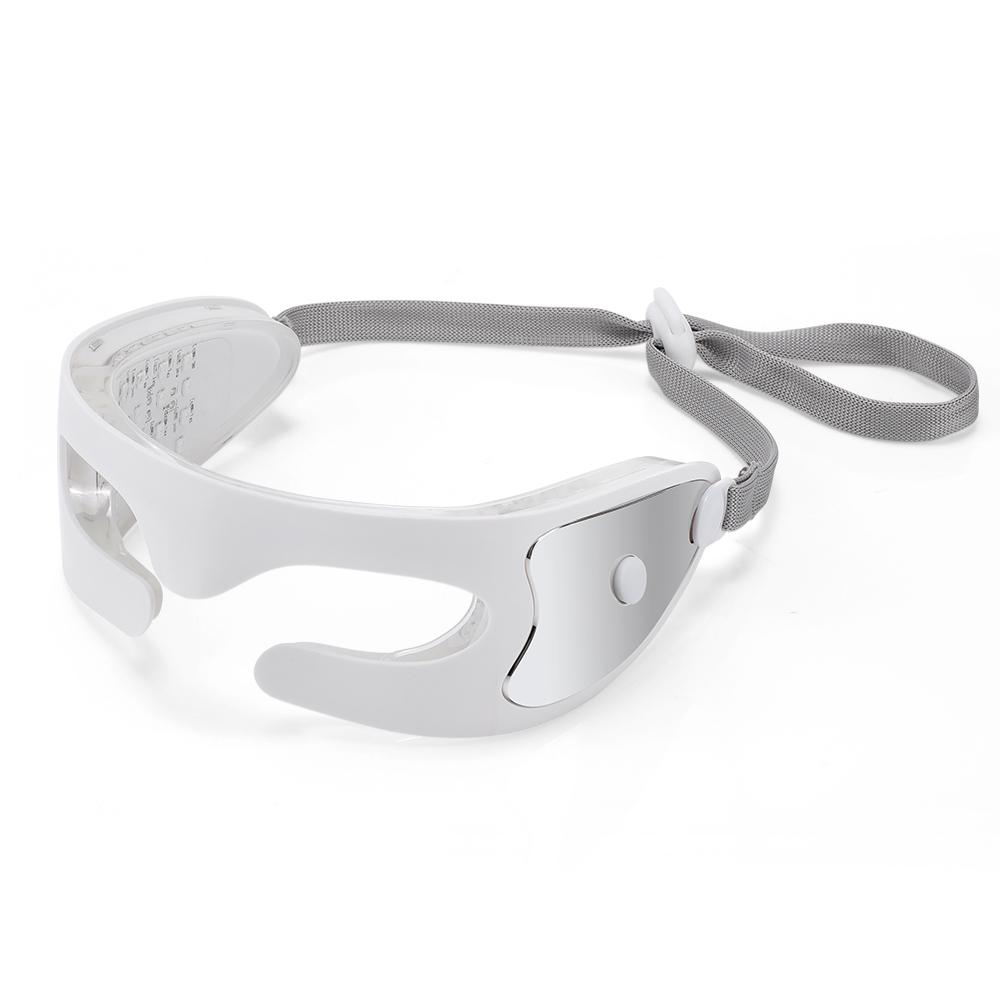 New Visual 3D Eye Massager Red Light Relief Eye Fatigue Vibration Massage Eye Muscle Relaxation Beauty Tool Remove Dark Circles