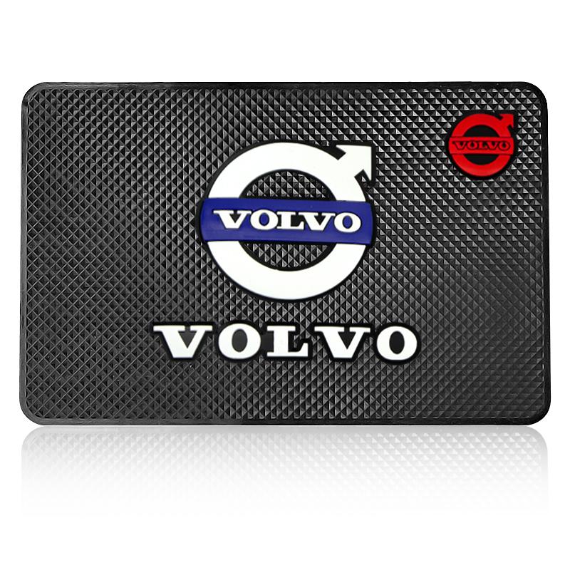 

Car Anti Slip Mat Phone Holder Non-Slip Pad Car Accessories For Volvo XC90 XC60 XC40 V40 V50 V60 S40 S50 S60 S70 S80 S90 240 C70 Vnl Truck чёрный