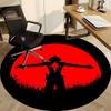 One Piece Portgas·D· Ace Office Round Area Rug,  Under Office Chairs Bedroom Living Room Home Decor a0908138