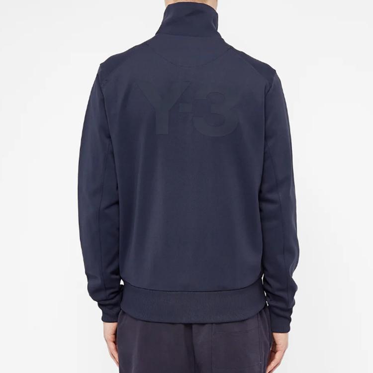 Y-3 Jackets Men's Marine Blue Stand Collar Moderate Other FN3377