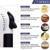 7-Gang Automatischer Elektrischer Standmixer Lebensmittelmixer Teigkneter Mit Rührschüssel Für Das Backen Zu Hause