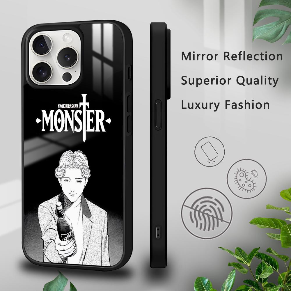 J-Johan Liebert Phone Case For iPhone 16 15 14 13 12 11 Pro Xs Max Mini Plus Celulares Hard Funda iPhone15pro