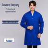 Thickened Blue Overalls for Autumn/Winter: Warm, Customizable Work Clothes for Laboratory or Warehouse