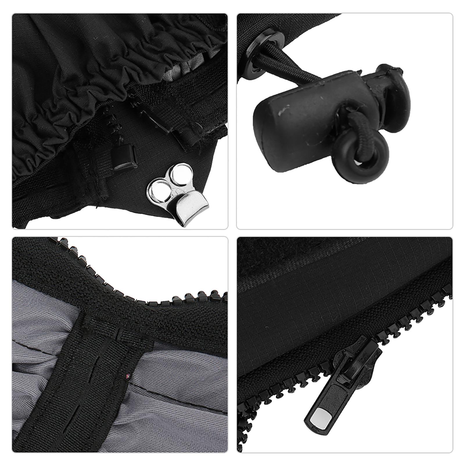 

1 Pair Adults Foot Cover Leg Wraps Mosquito Insects Prevention for Snow Camping Mountaineering