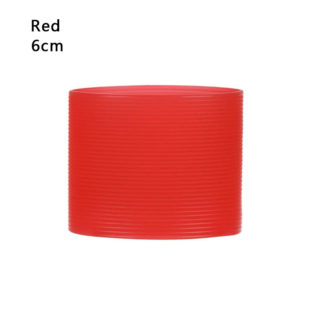 1Pc Silicone Cup Sleeve Heat Insulation Bottle Sleeves Non-slip Mug Sleeve Glass Bottle Cover For Mugs Ceramic Coffee Cups Wrap
