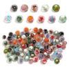 10 Stück 8 10 12mm Lampwork Abakusperlen Bunte geschliffene Kristallglasperlen Für DIY Bastelarmbänder Ohrringe Schmuckzubehör