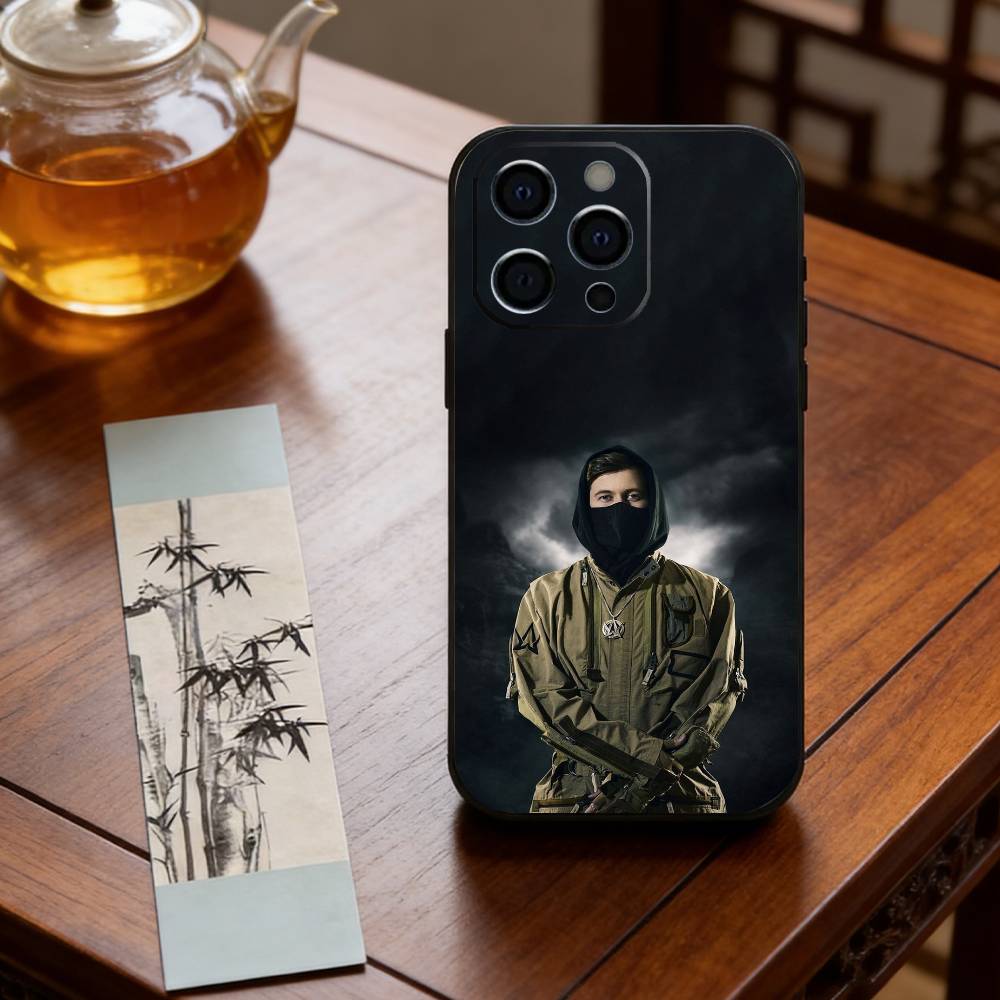 Alan Olav Walker Handyhülle Silikon Weich Für IPhone 17 16 15 14 13 12 11 X XR Plus Pro Max Plus