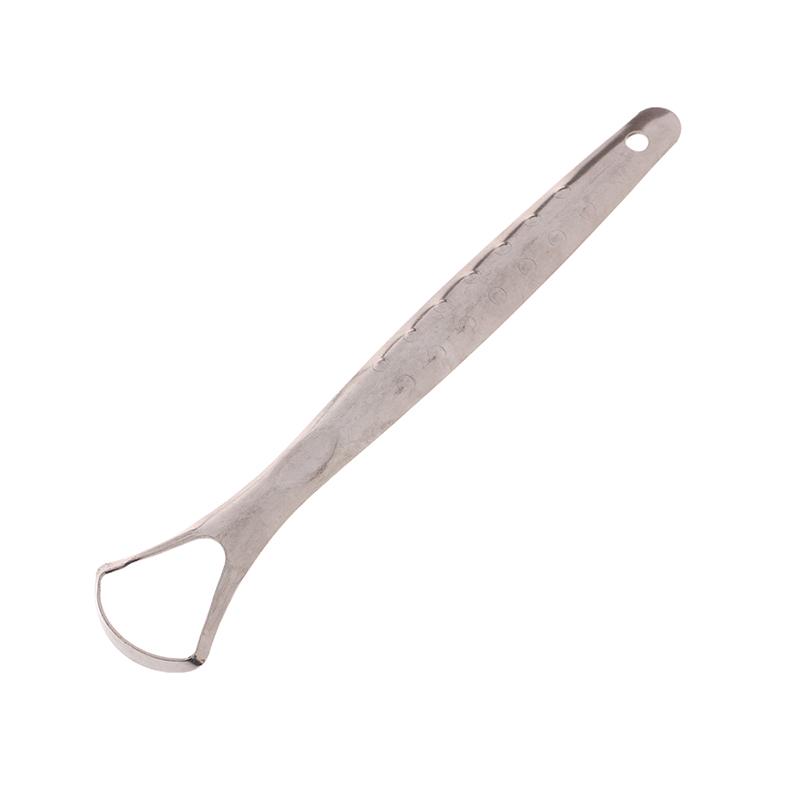 Tongue Scraper Stainless Steel Oral Tongue Cleaner Tool Oral Hygiene Care Tools Professional Reduce Bad Breath Fresh Breath