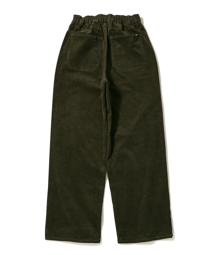 KULTE Back Brushed Corduroy Pants_Khaki