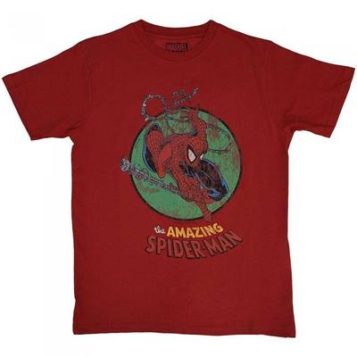 The Amazing Spider-Man Unisex-Erwachsene Web-T-Shirt