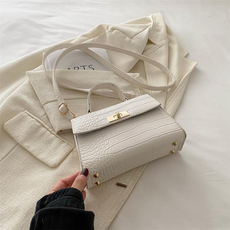 Fashionable Minimalist Women's Small Shoulder Bag 2024 Trendy Crossbody Purse Soft Pu