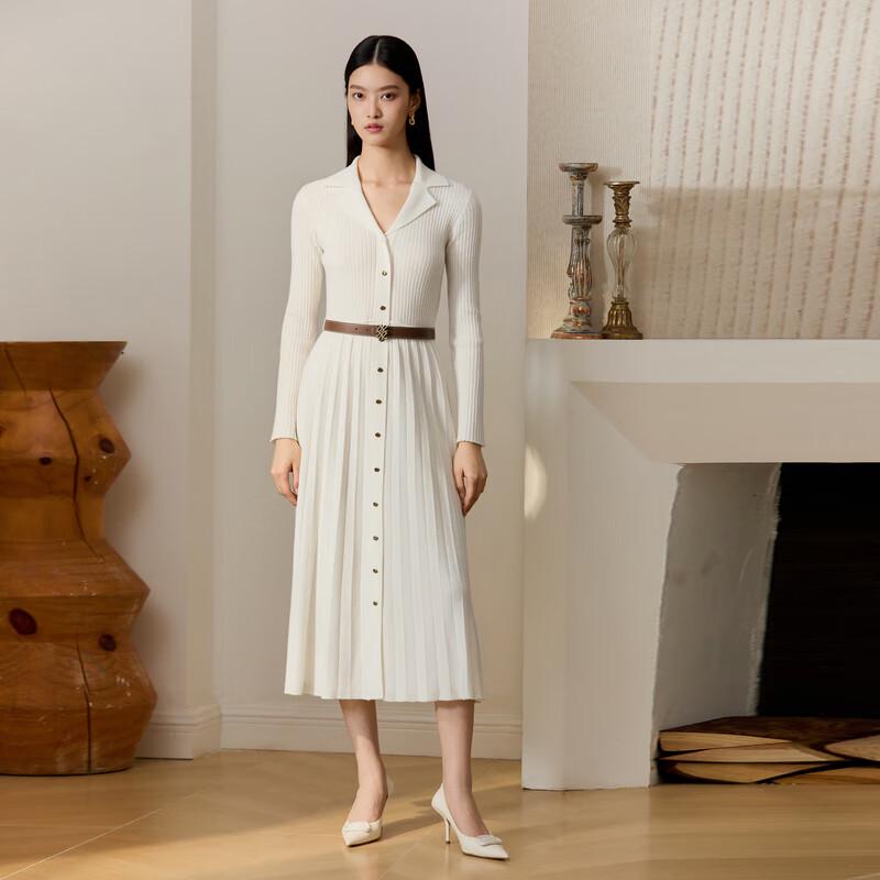 

ELLASSAY Elegant Slim-Fit Knit Dress M