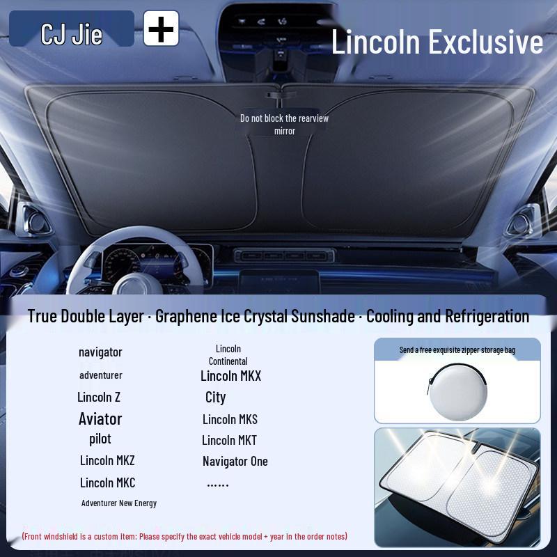Car Windshield Sunshade Umbrella - Heat and Sun Blocker Visor Cover