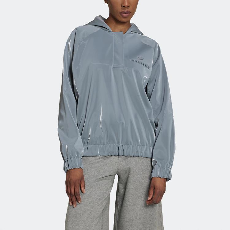 Adidas Blue Version High Shine (Gender Neutral) Hoodie Blue Unisex Streetwear HM9220