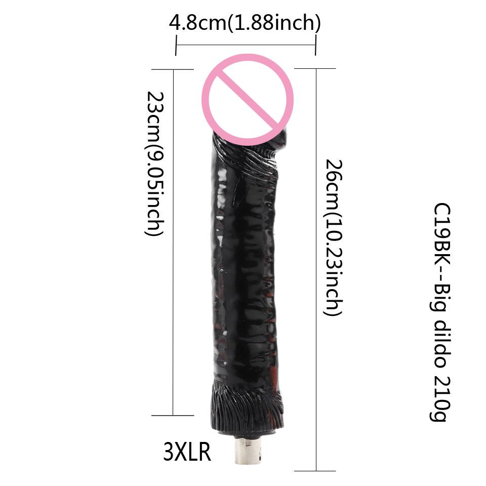 DTSUDU Sex Machine Accessory For Sex Machine, With 3XLR Connector, Toy Suction Cup, Adjustable Length Angle Accessory