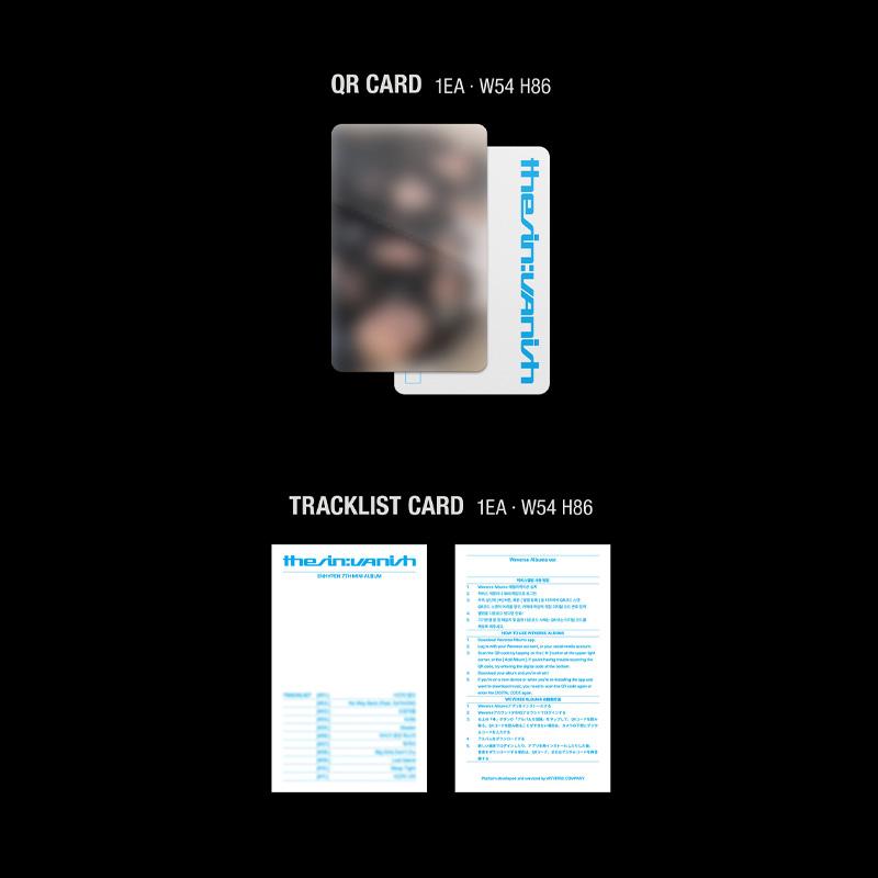 [PRE ORDER] ENHYPEN – THE SIN : VANISH (Weverse Albums Ver.)