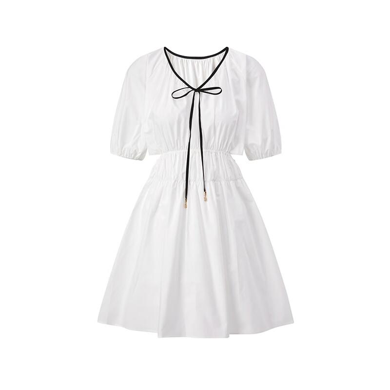 PEACEBIRD Women's Elegant Commuter Cutout A-Line Dress