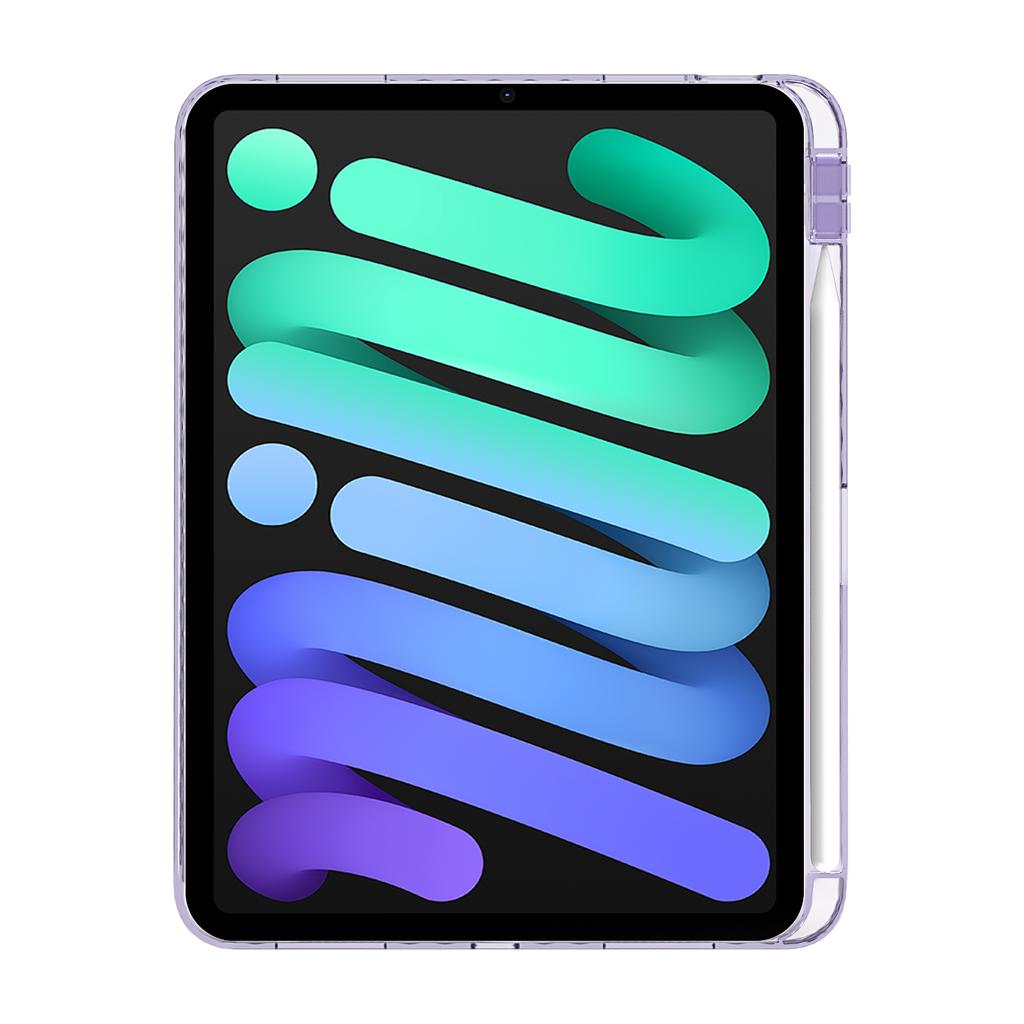 For iPad (2025)/10.9 (2022) Case Clear TPU Tablet Protective Cover with Pen Slot