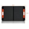 300W Protable Solar Panel Dual USB Foldable Outdoor Folding Solar Cells Power Battery Charger for RV Phone Car Camping