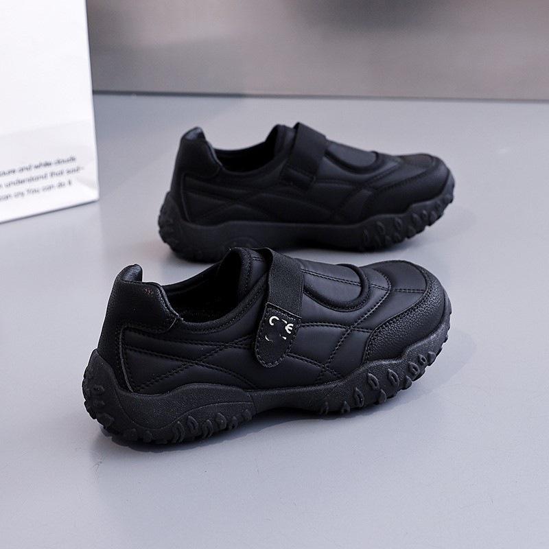 Thick-soled versatile Mary Jane shoes women's autumn new Velcro breathable casual shoes one pedal retro sports shoes