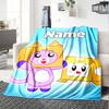 Customiz Name Personality LankyBox - Foxy Blanket Soft &Warm Sofa Office Bed Travel Lunch Break Blanket, Gift Suitable All Seasons