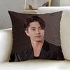 Popular Actor Yamashita Tomohisa Cushion Cover Soft  EasyWash Pillow Case  Versatile for Couch Bed Travel and Office