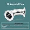 304 Stainless Steel KF16 Vacuum Elbow