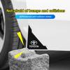 2Pcs Car Door Corner Protector Stickers Decoration For Toyota GRsport Crown Hilux Aygo Yaris Corolla Rav4 CHR Auris Cruiser