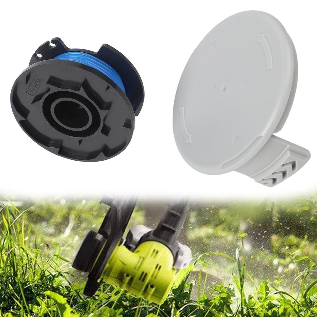 String Trimmer Spool Replacement Set for AC14RL3A 6/8/10 Spools 11 Feet Each Designed for Reliable Trimming Tasks